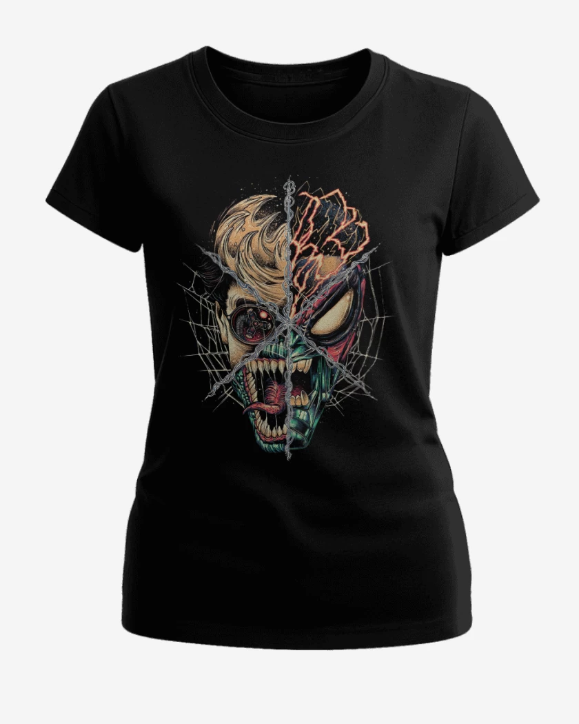 Polera de Mujer Negro de The Multiverse is Calling