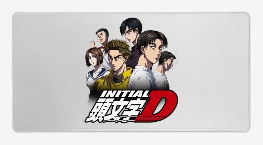 Mouse pad Gamer Blanco de Initial D