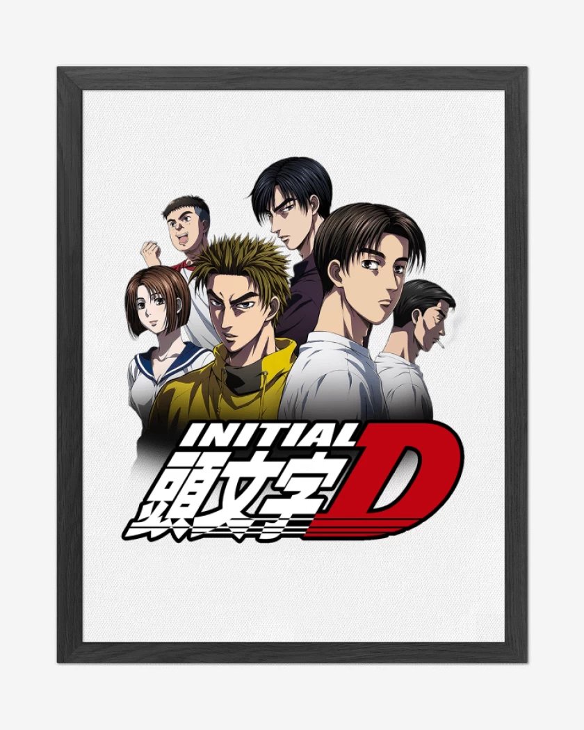 Cuadro decorativo Initial D