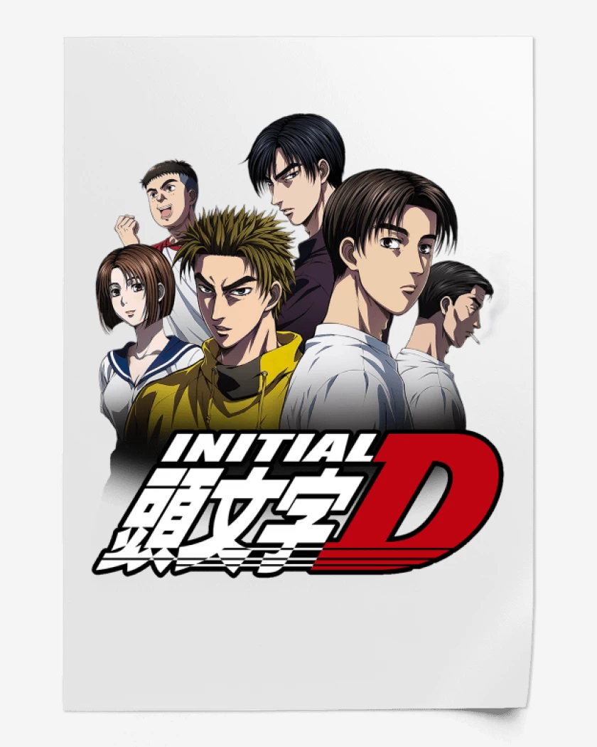 Print Blanco de Initial D