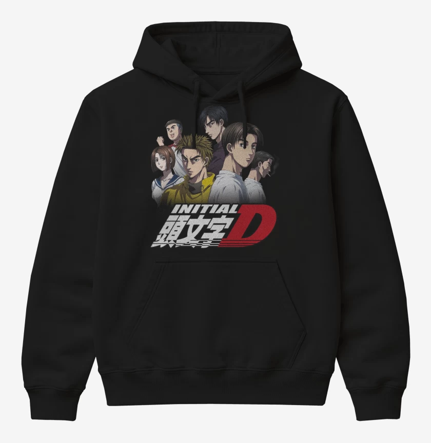 Poleron Canguro básico Initial D