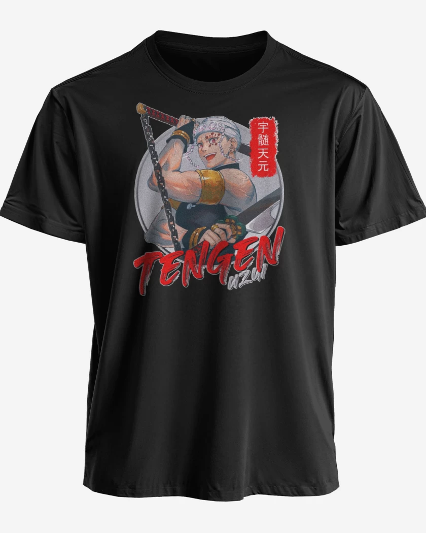 Polera premium Negro de Tengen Uzui