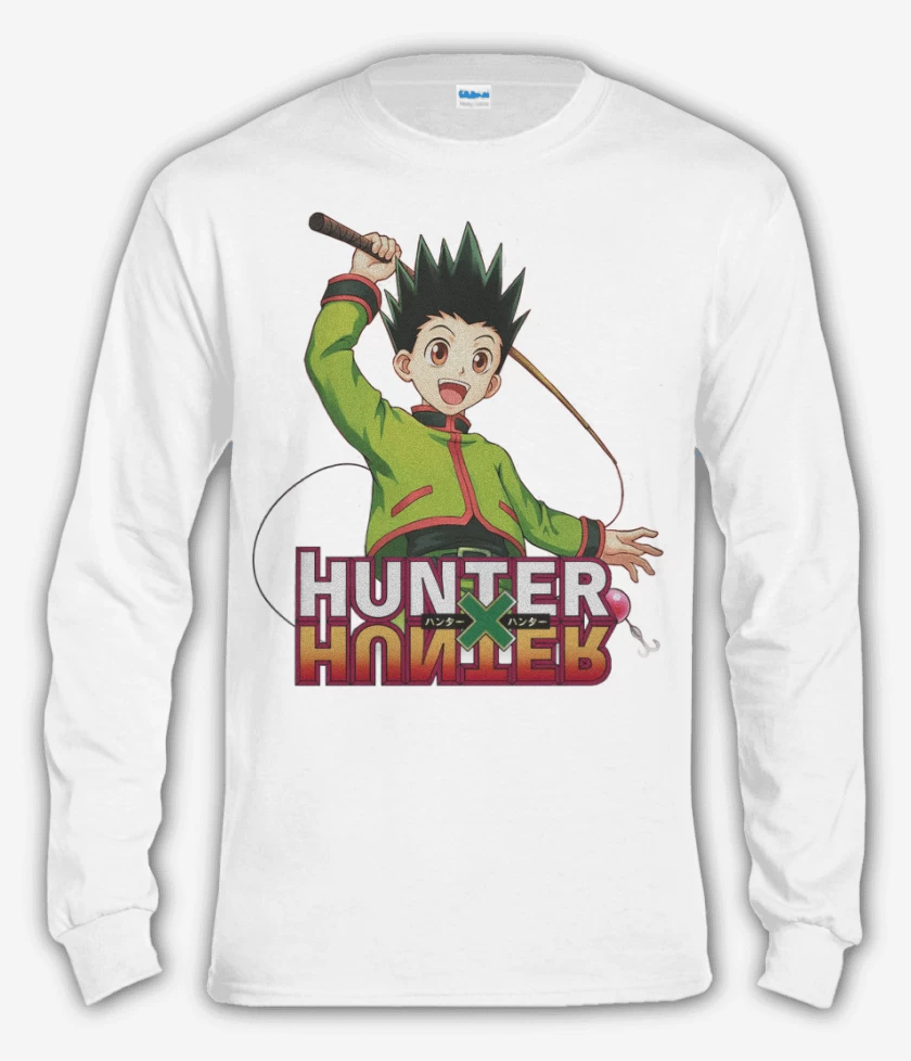 Polera manga larga Blanco de Gon Freecs