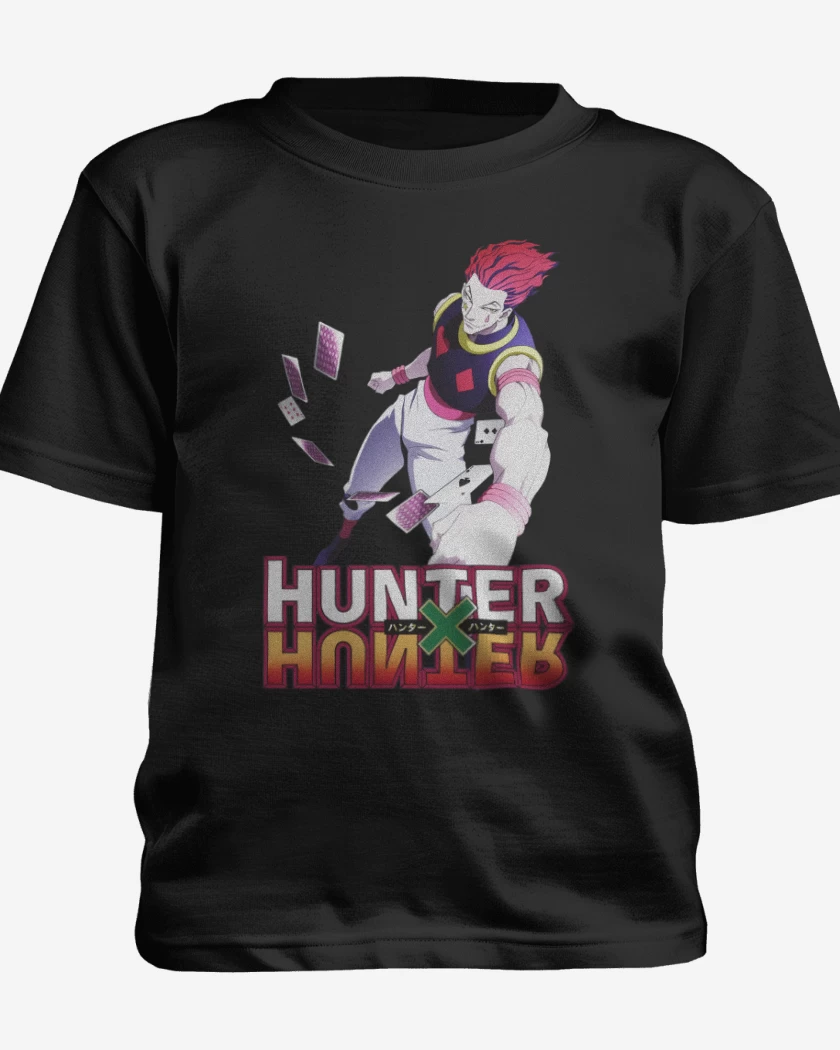 Polera de niño Negro de Hisoka HxH