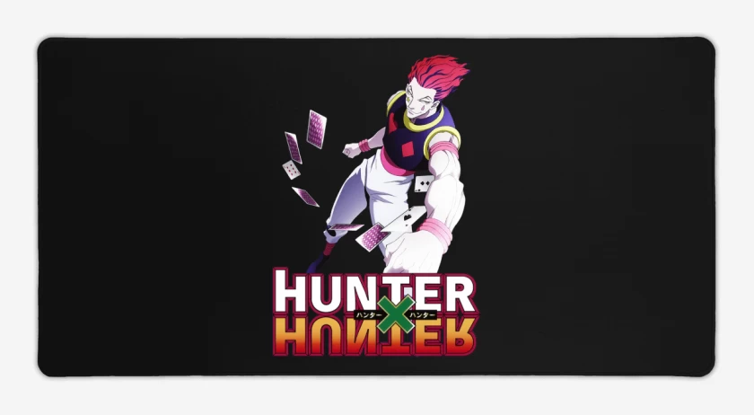 Mouse pad Gamer Negro de Hisoka HxH