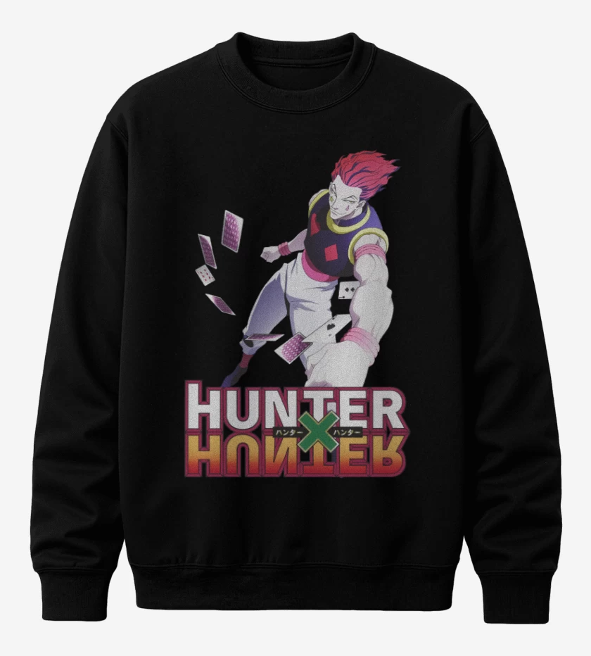Poleron polo Negro de Hisoka HxH