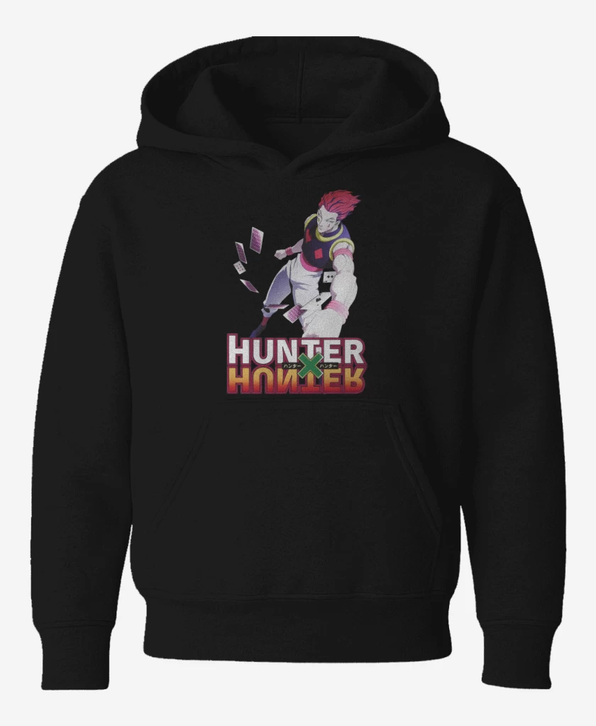 Poleron de niño Negro de Hisoka HxH