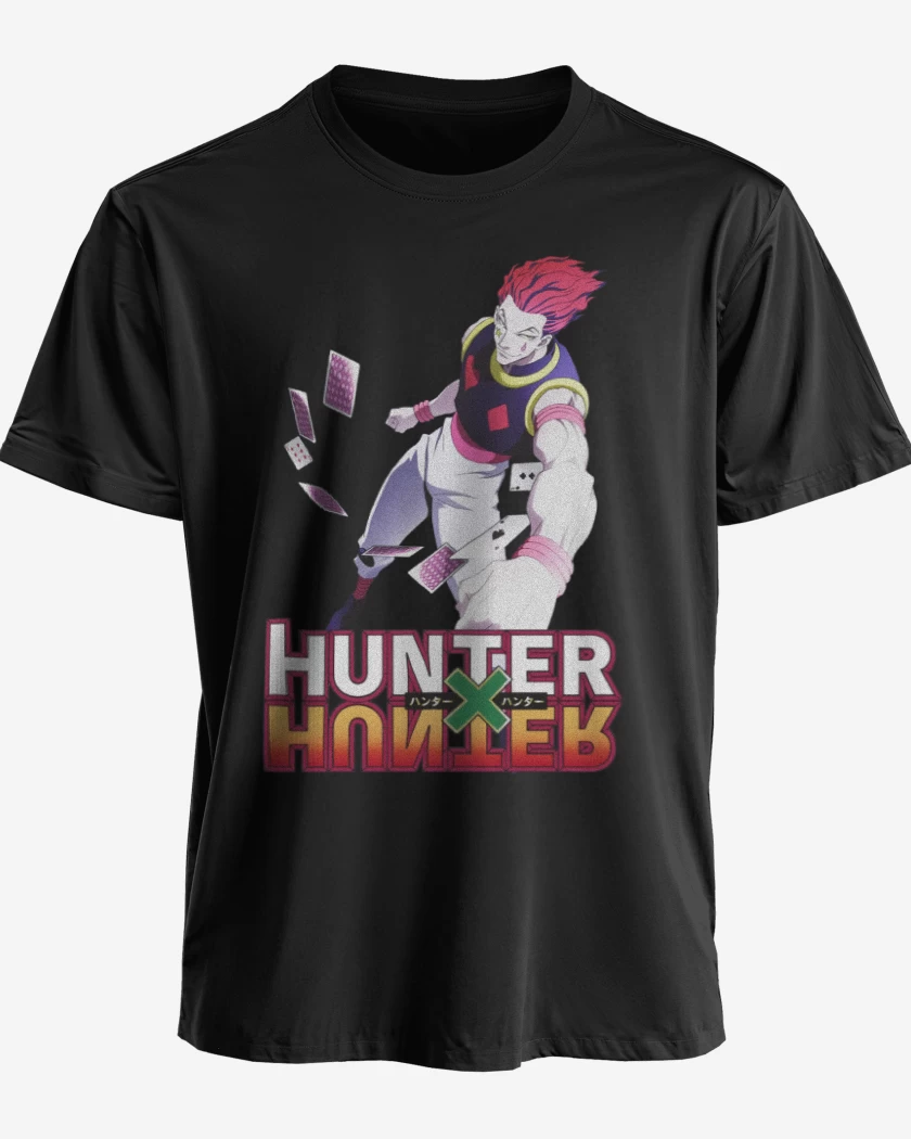 Polera premium Negro de Hisoka HxH