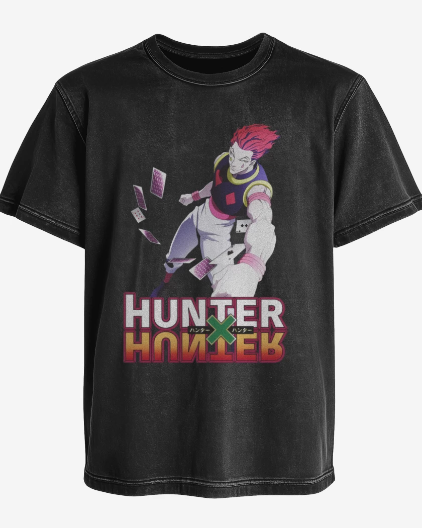 Polera desgastada Hisoka HxH