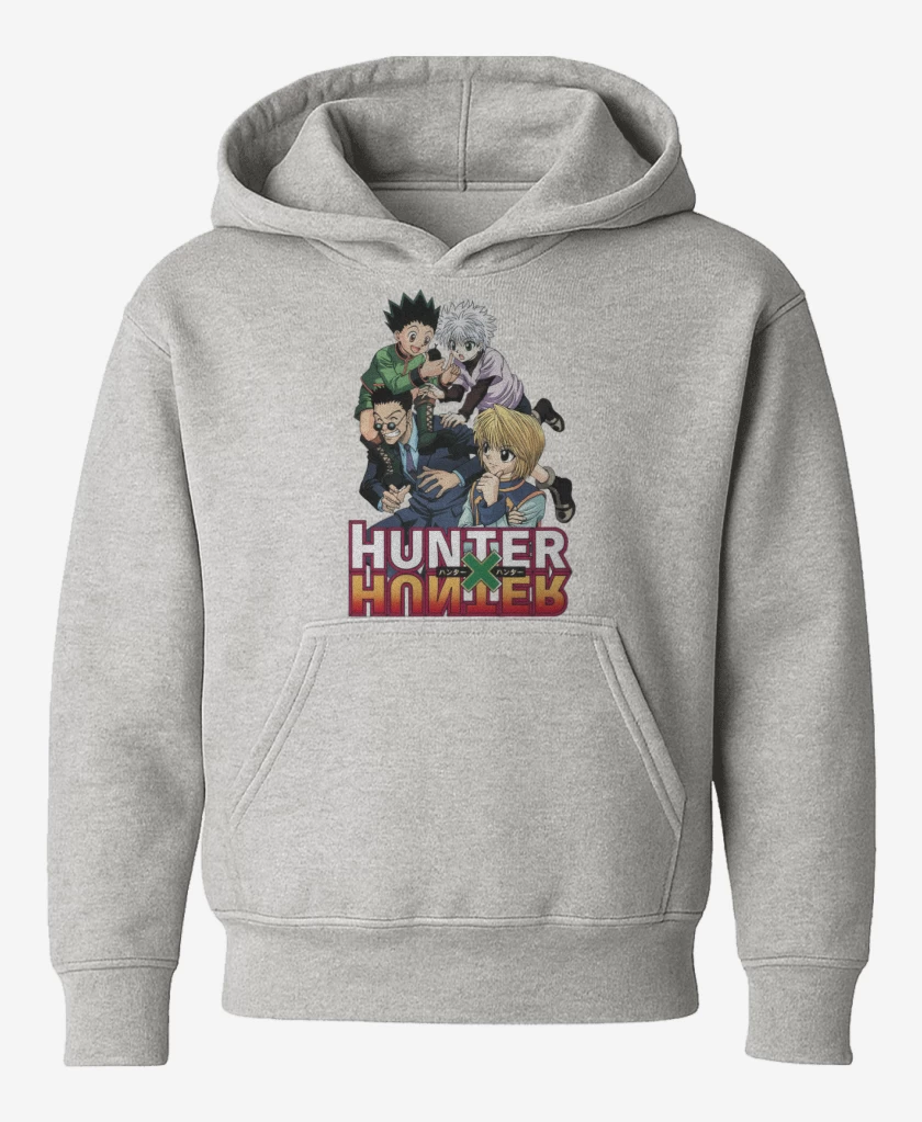Poleron de niño Gris Melange de Hunter x Hunter