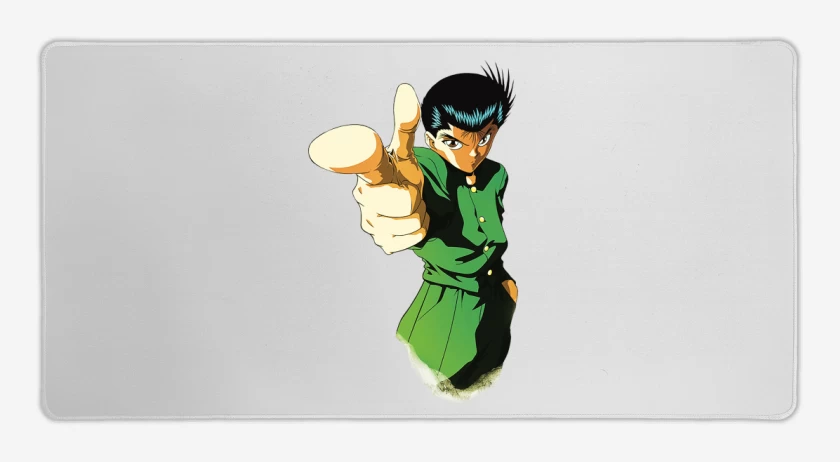 Mouse pad Gamer Blanco de Urameshi