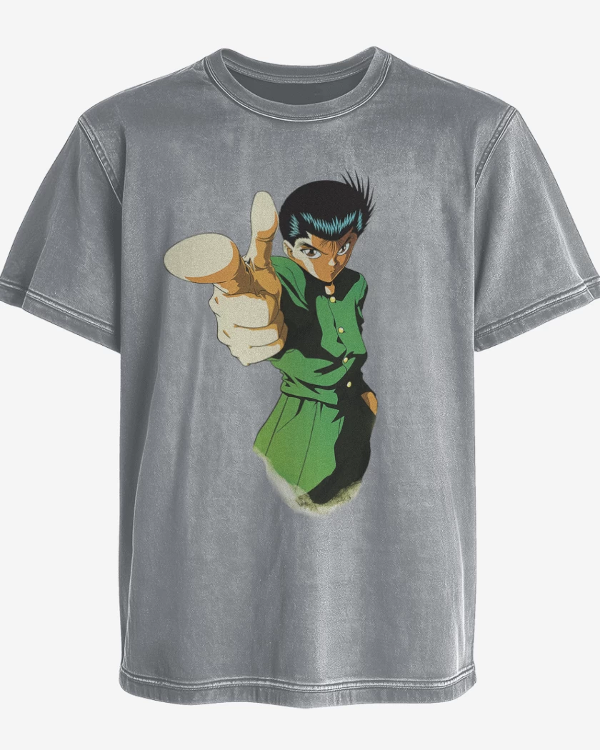 Polera desgastada Urameshi