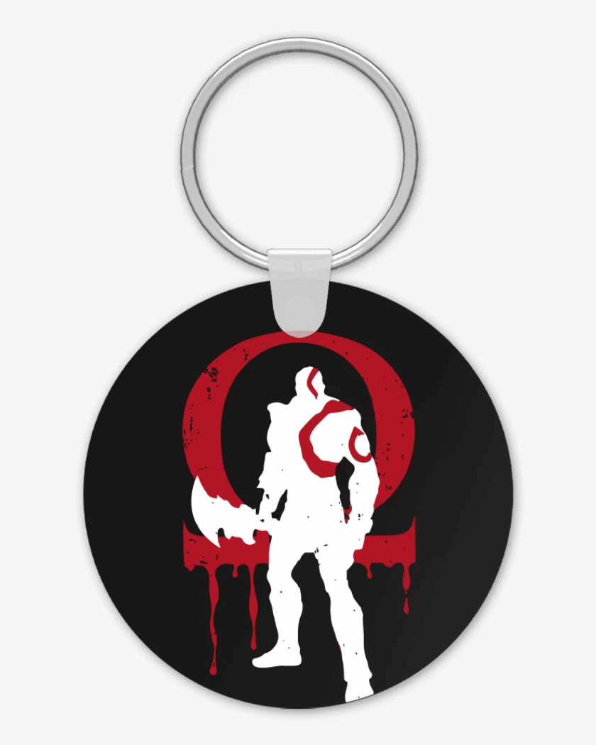 Llavero Negro de God Of War