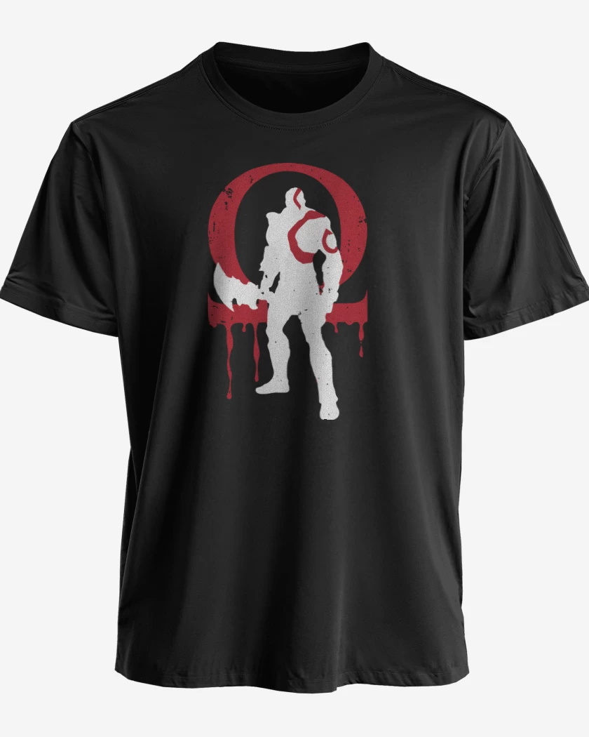 Polera premium Negro de God Of War