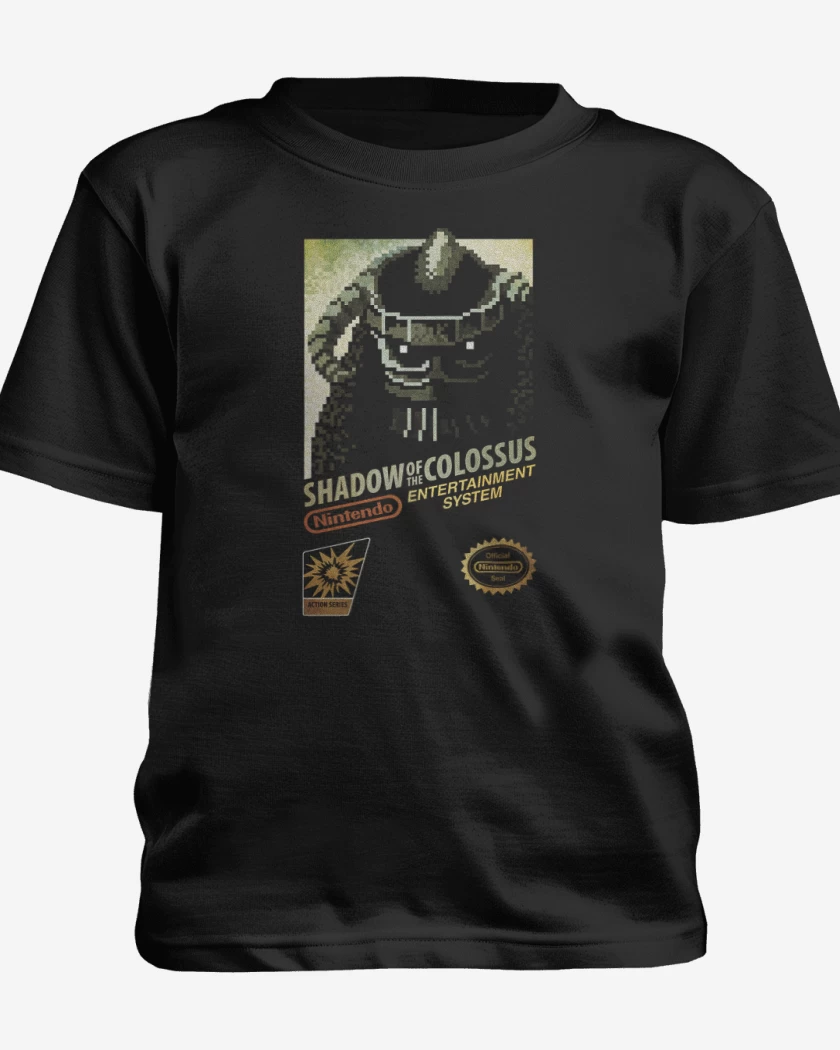 Polera de niño Negro de Shadow of the Colossus ES