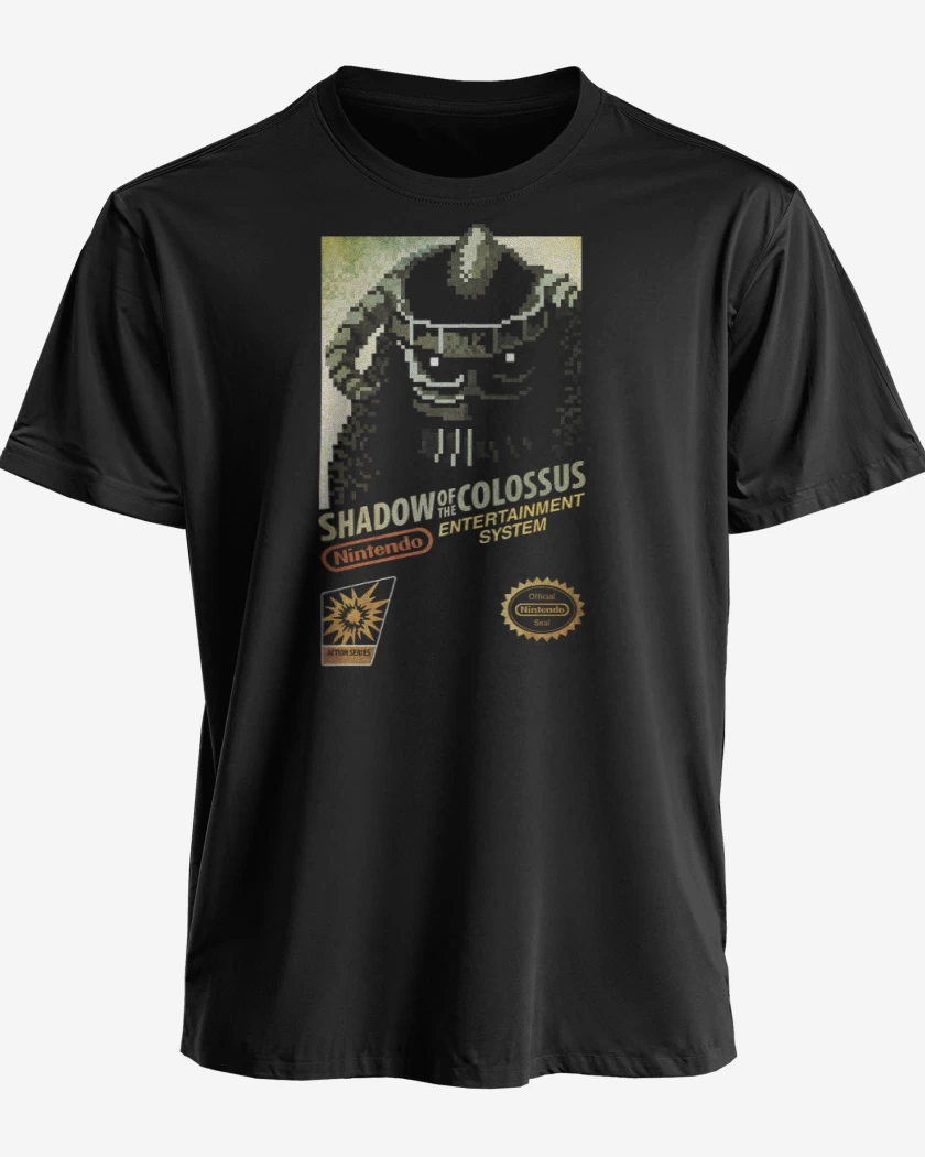 Polera premium Negro de Shadow of the Colossus ES