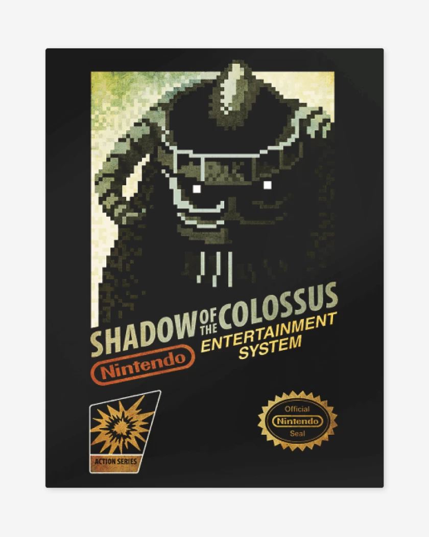 Print metalico Shadow of the Colossus ES