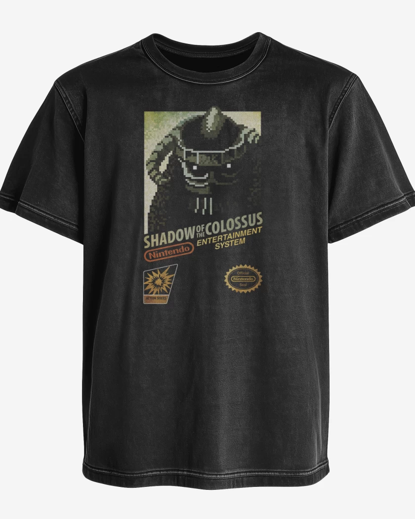 Polera desgastada Shadow of the Colossus ES