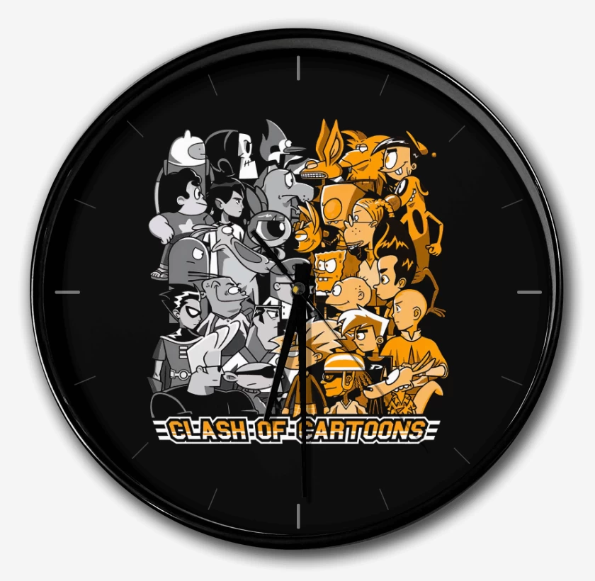 Reloj Clash of Cartoons