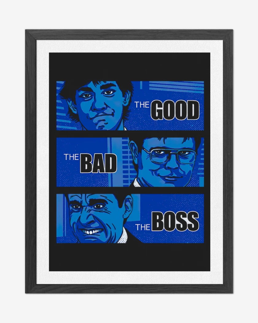 Cuadro decorativo The Good, The Bad, and THE BOSS
