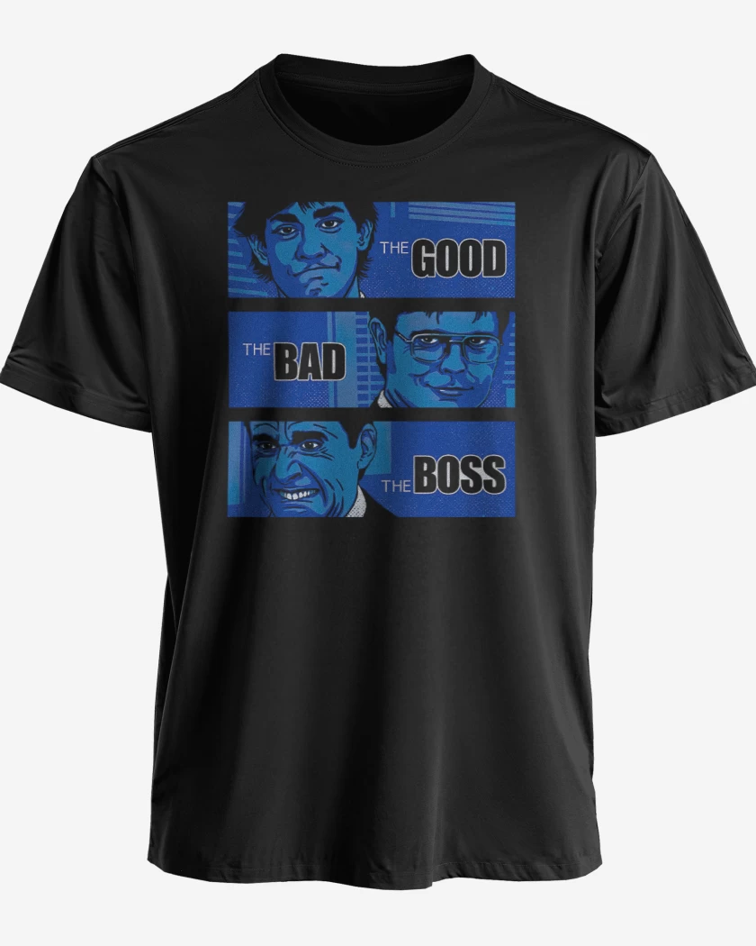 Polera premium Negro de The Good, The Bad, and THE BOSS