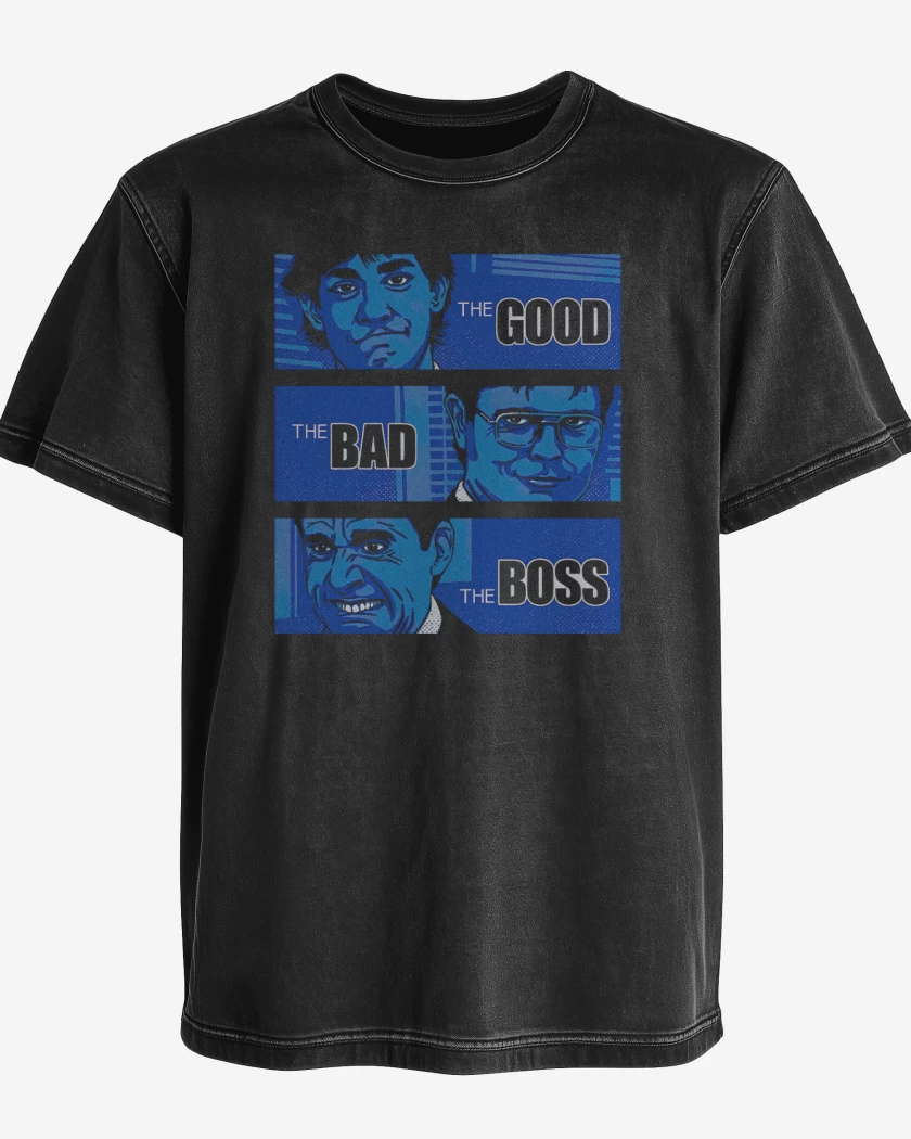 Polera desgastada The Good, The Bad, and THE BOSS