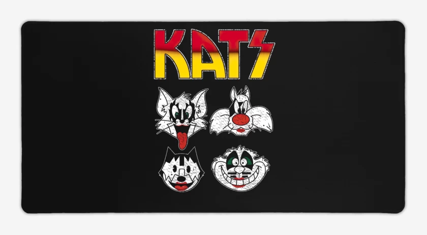 Mouse pad Gamer Negro de KATS