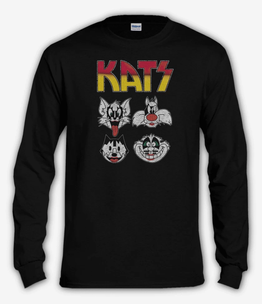 Polera manga larga Negro de KATS