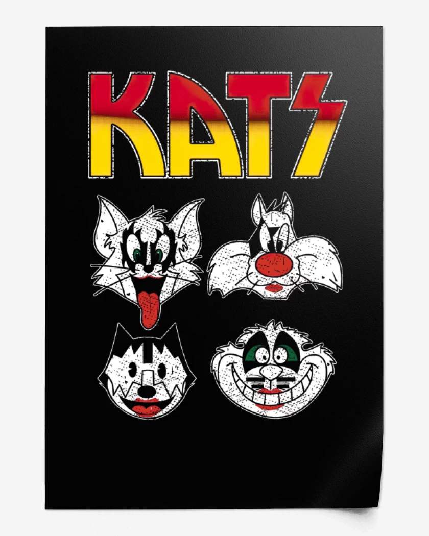 Print Negro de KATS
