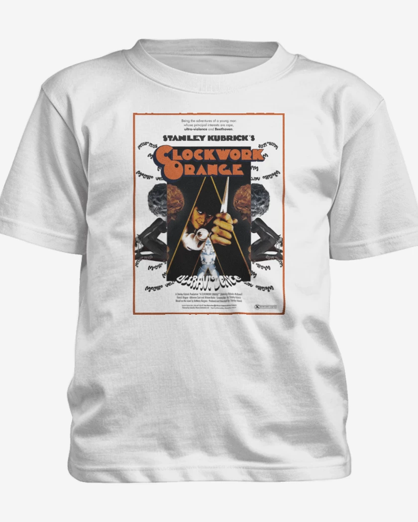 Polera de niño Blanco de A Stanley Kubrick Film: Clockwork Orange