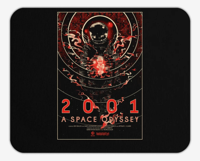 Mousepad A Stanley Kubrick Film: 2001 A Space Odyssey