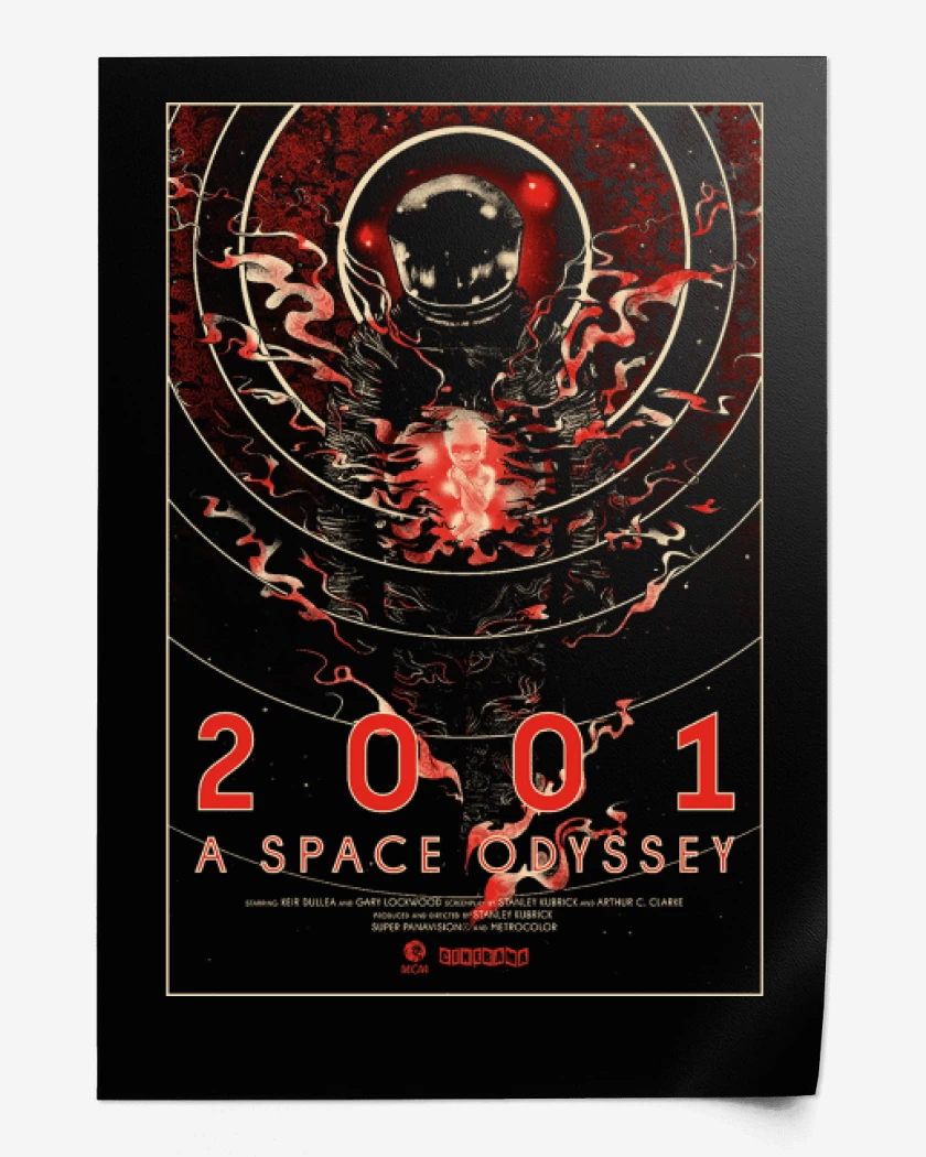 Print A Stanley Kubrick Film: 2001 A Space Odyssey