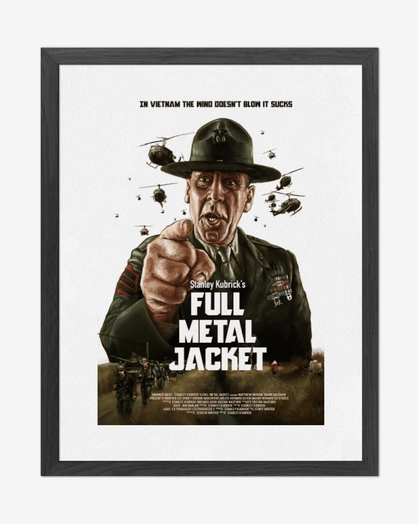 Cuadro decorativo A Stanley Kubrick Film: Full Metal Jacket