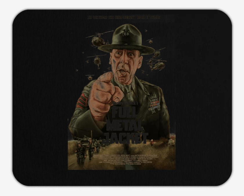 Mousepad A Stanley Kubrick Film: Full Metal Jacket