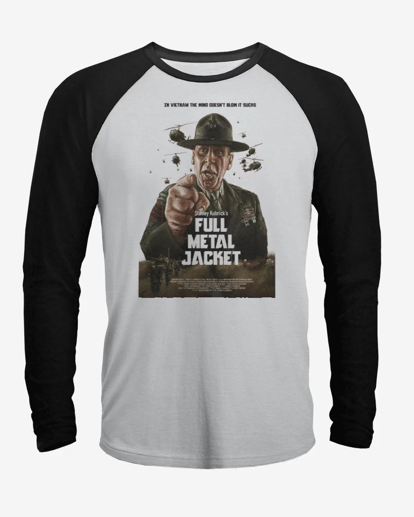 Polera Raglan A Stanley Kubrick Film: Full Metal Jacket
