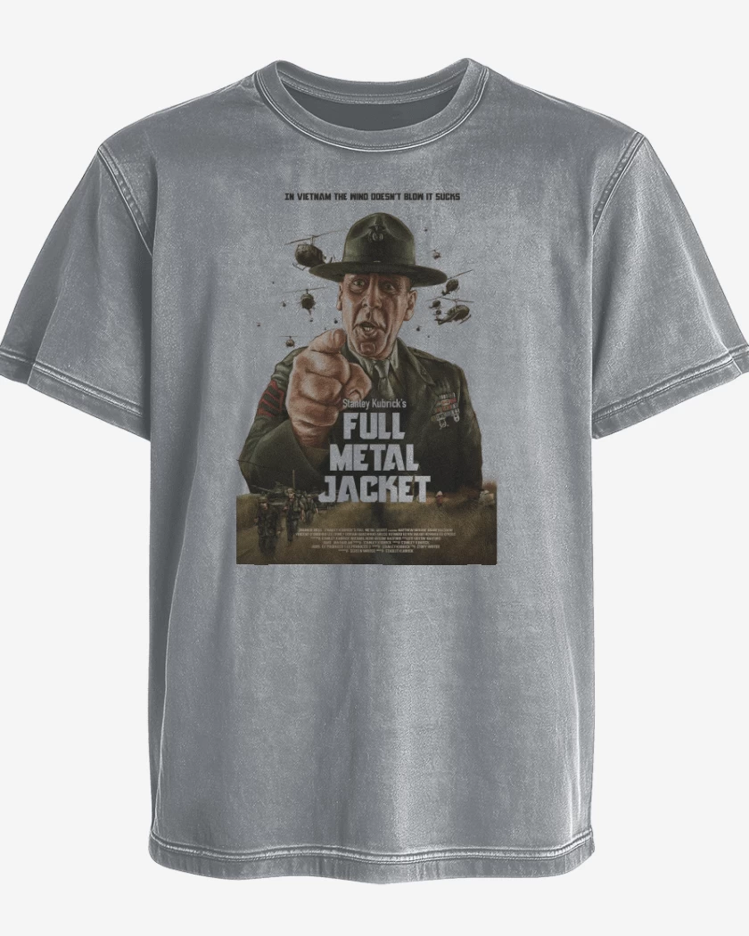 Polera desgastada A Stanley Kubrick Film: Full Metal Jacket