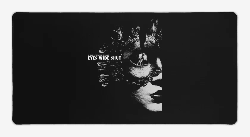 Mouse pad Gamer Negro de A Stanley Kubrick Film: Eyes Wide Shut