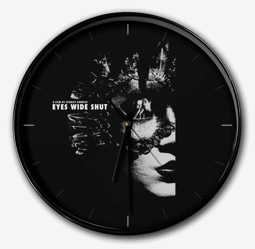 Reloj Negro de A Stanley Kubrick Film: Eyes Wide Shut