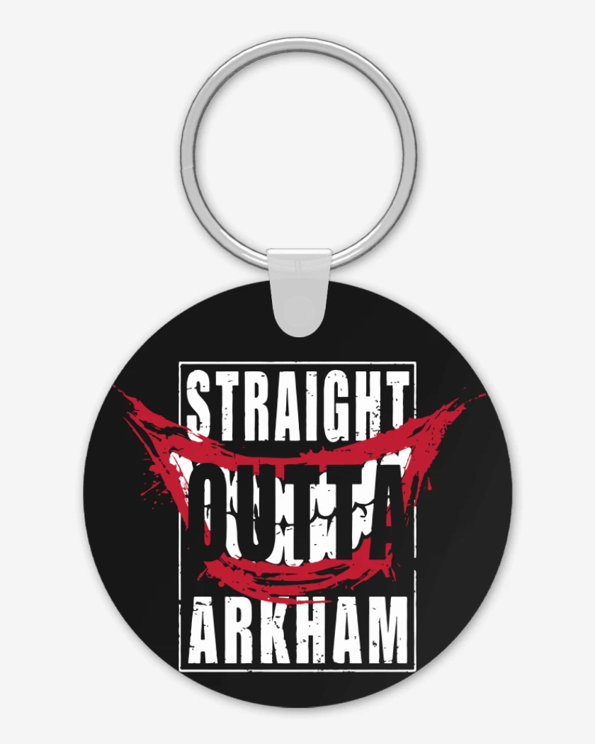Llavero Straight outta arkhman
