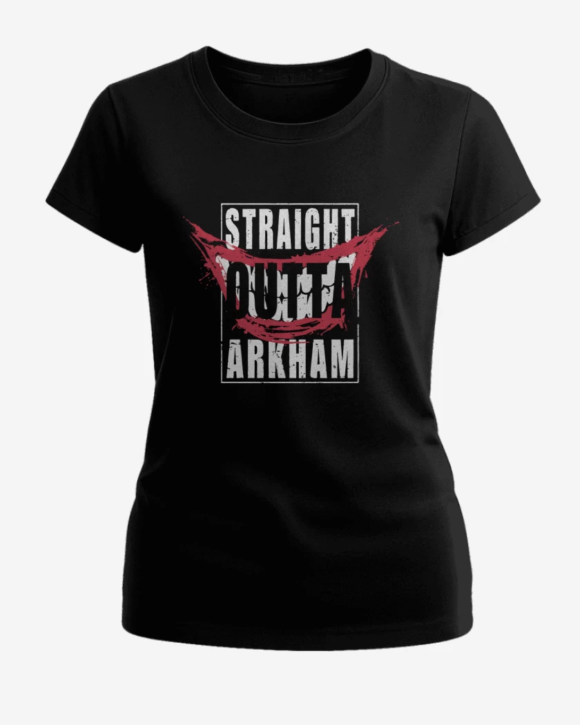 Polera de Mujer Straight outta arkhman