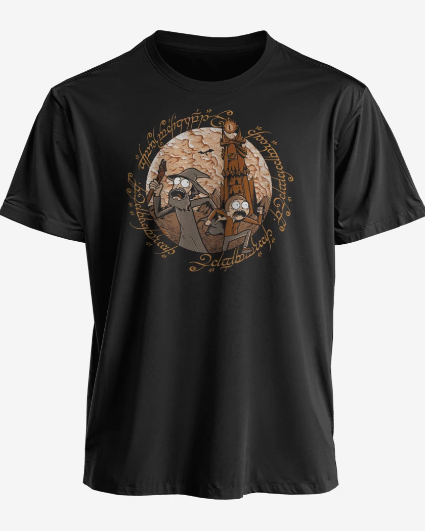 Polera premium Negro de The Middle Multiverse