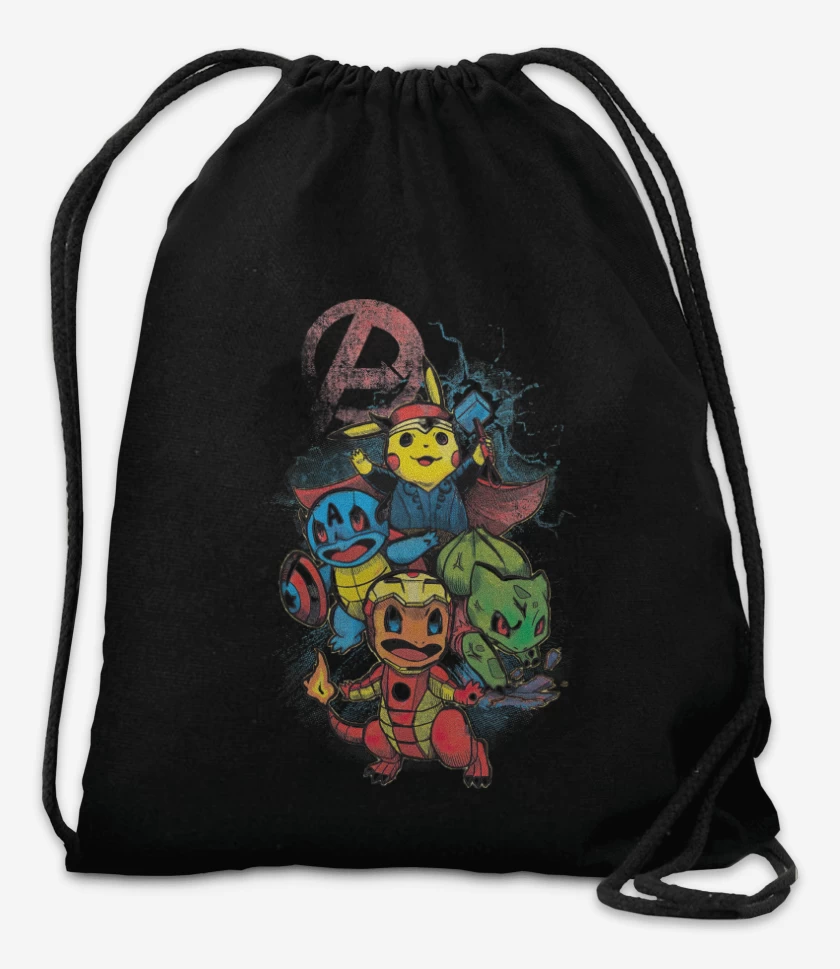Mochila Negro de Pokengers