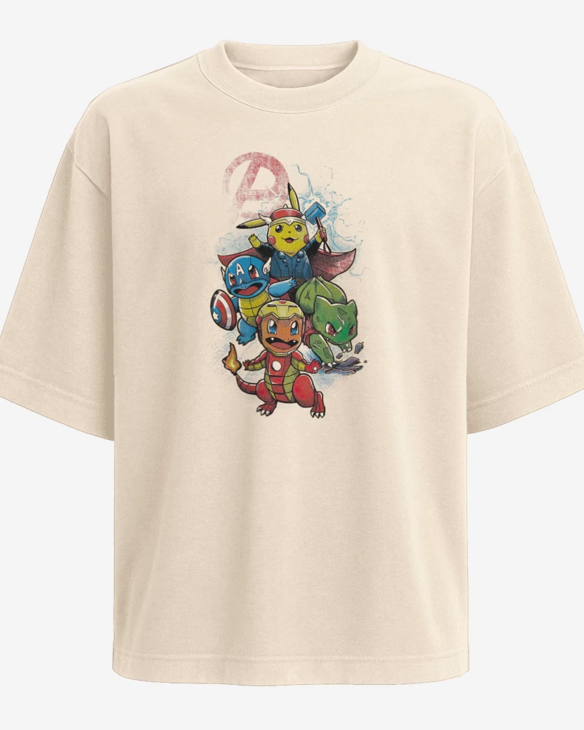Polera Oversize Pokengers