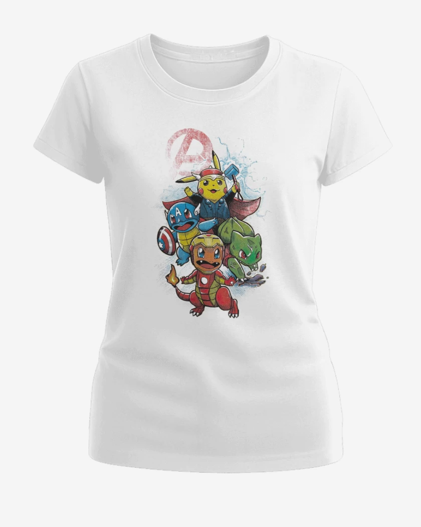 Polera de Mujer Blanco de Pokengers