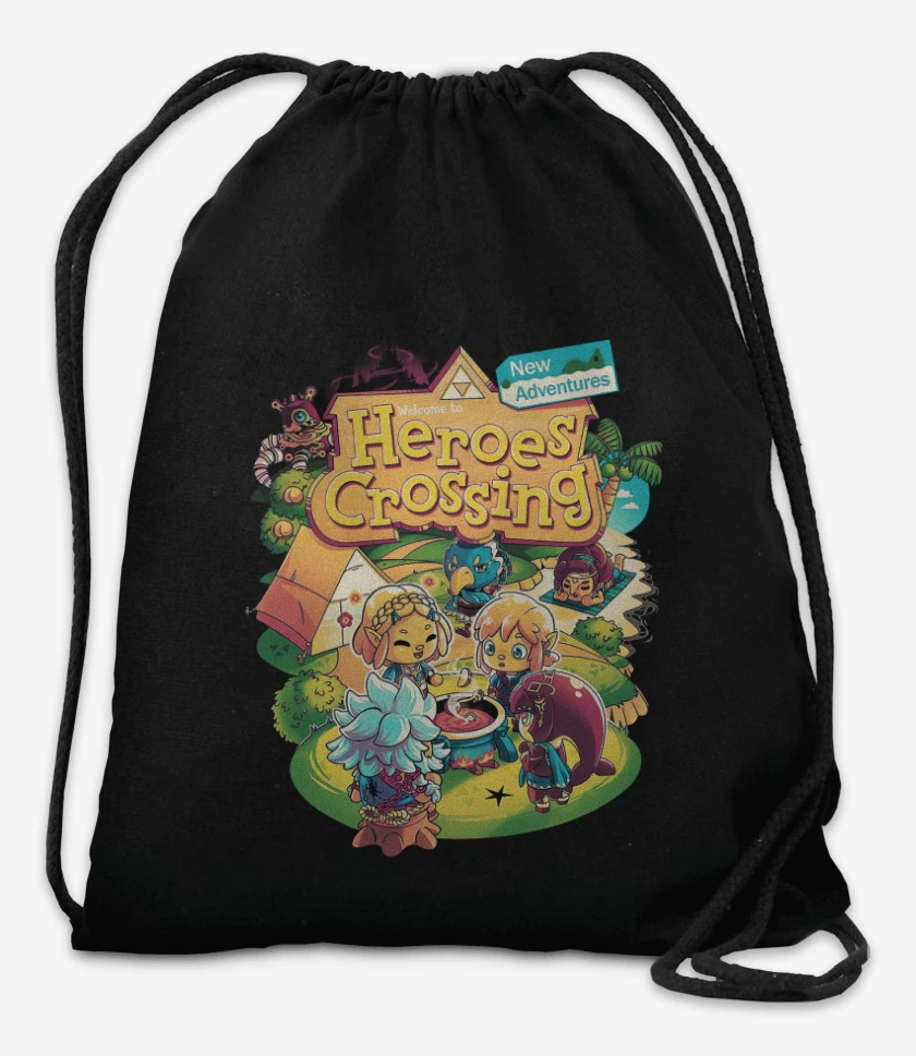 Mochila Negro de Heroes Crossing