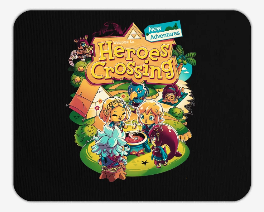 Mousepad Heroes Crossing