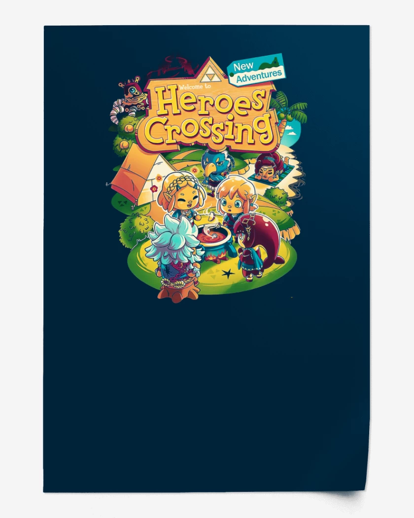 Print Heroes Crossing