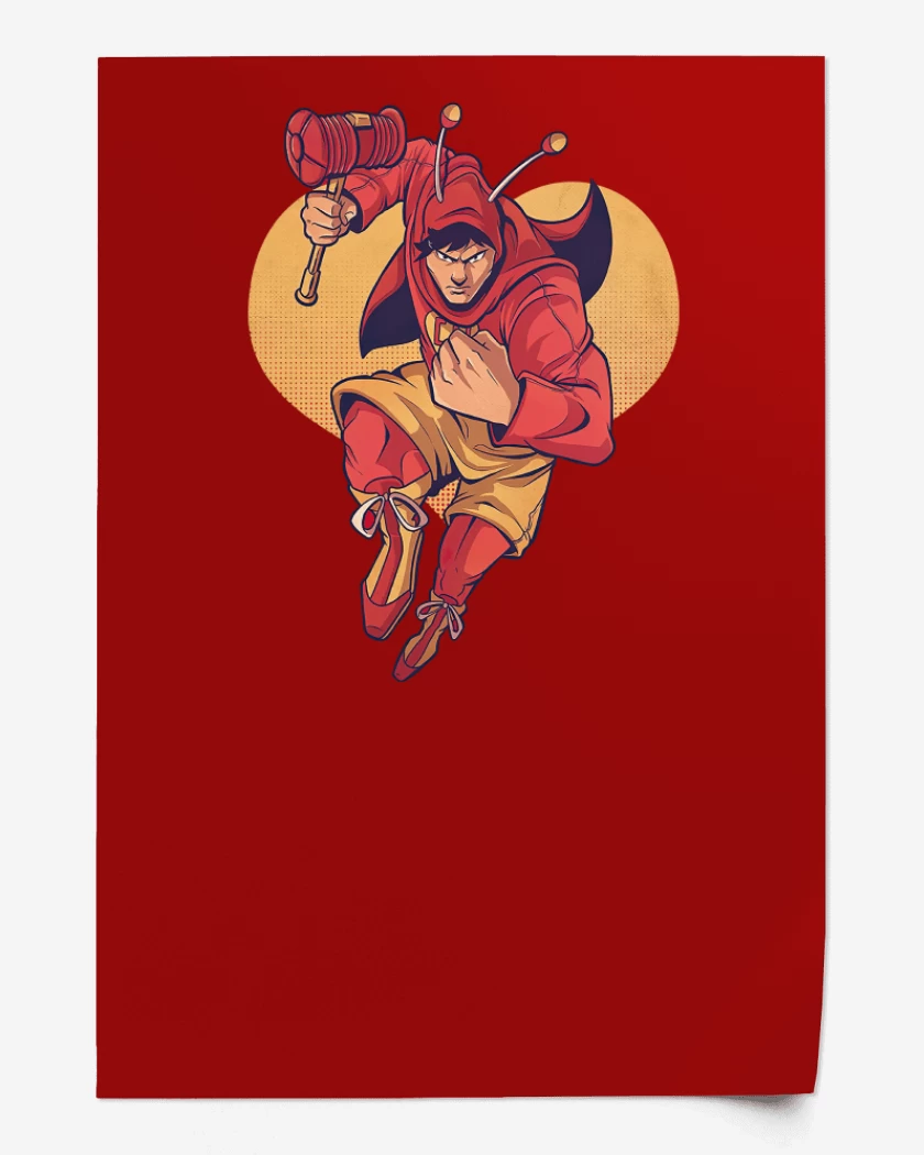 Print Rojo de Super Chapulin