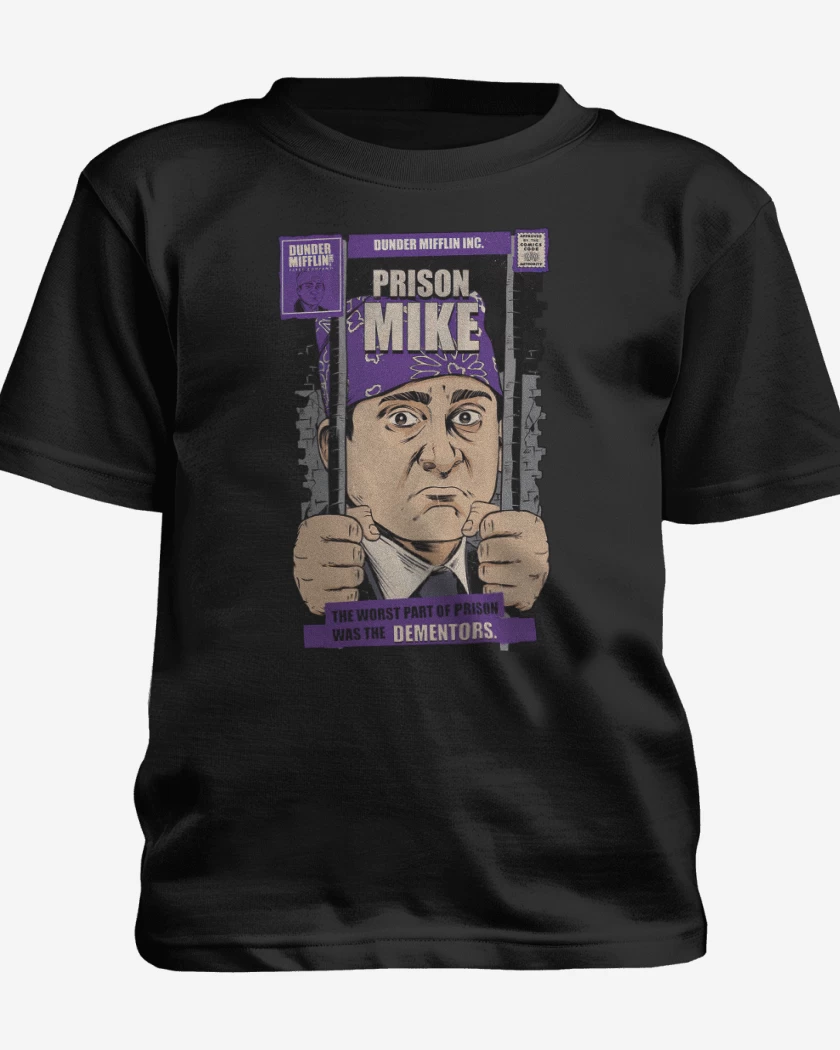 Polera de niño Negro de Prison Mike