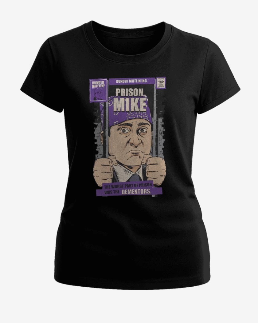 Polera de Mujer Negro de Prison Mike